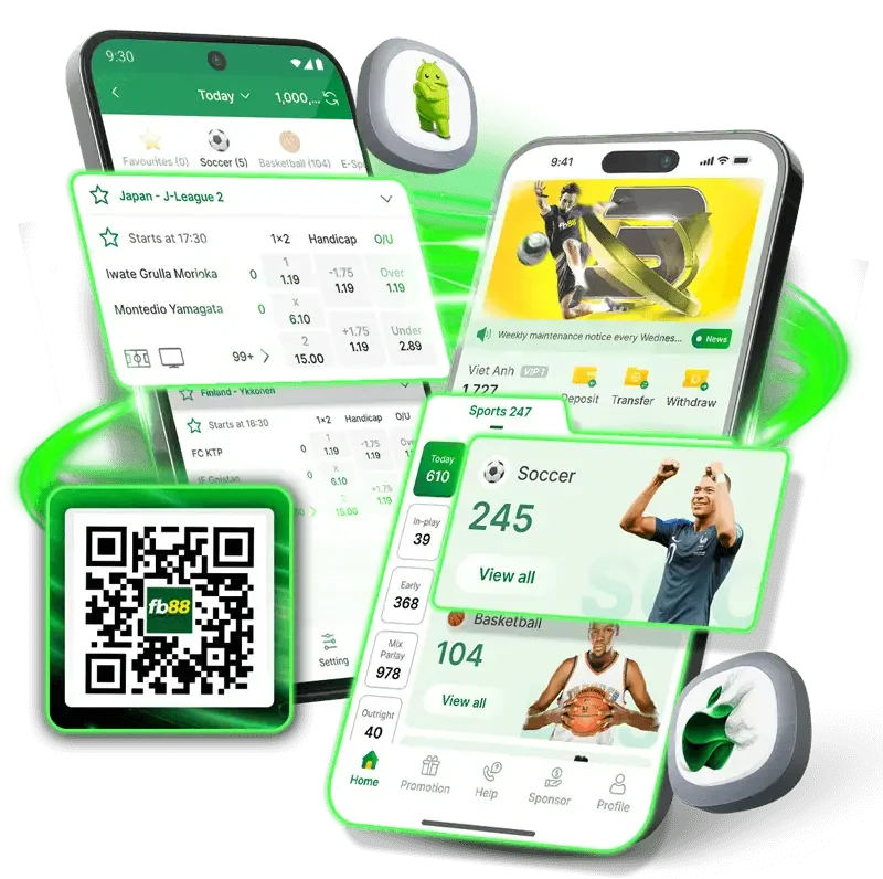 Tải app FB88 bằng mã QR